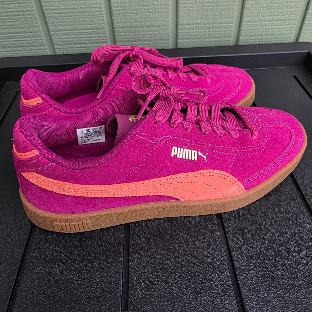 Puma Palermo Suede Womens Sneakers Sangria Sunset Glow 402683-23 US 8.5 - Picture 3 of 8